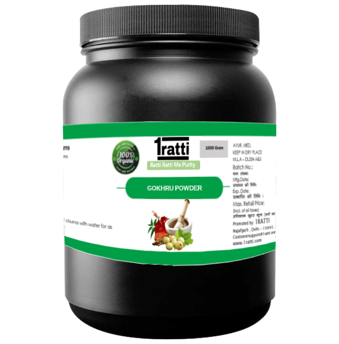 1ratti Gokhru Powder