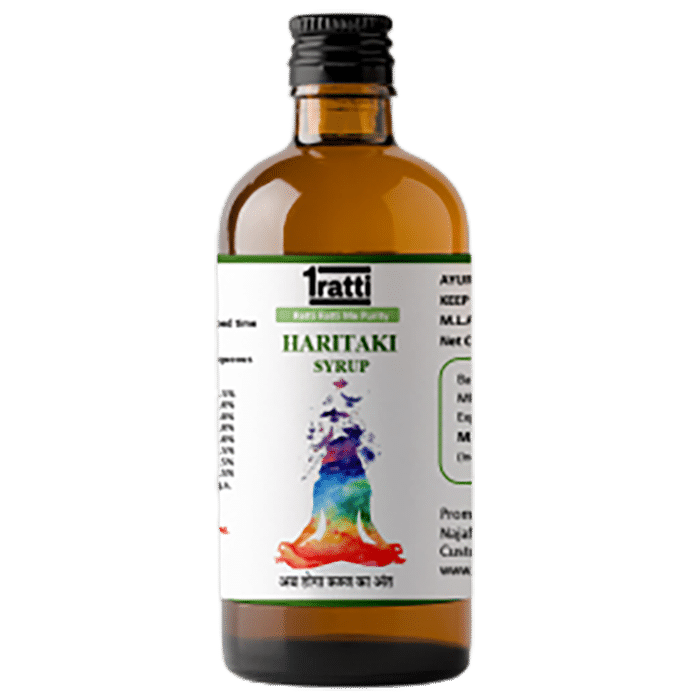 1ratti Haritaki Syrup (200ml Each)
