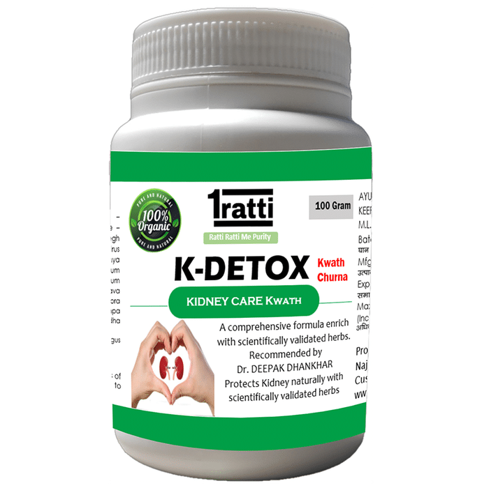 1ratti K-Detox Kwath Churna (100gm Each)
