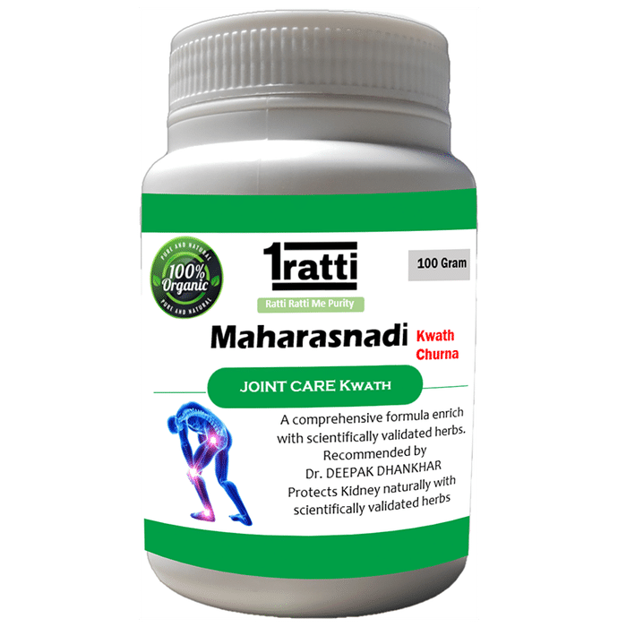 1ratti Maharasnadi Kwath Churna (100gm Each)