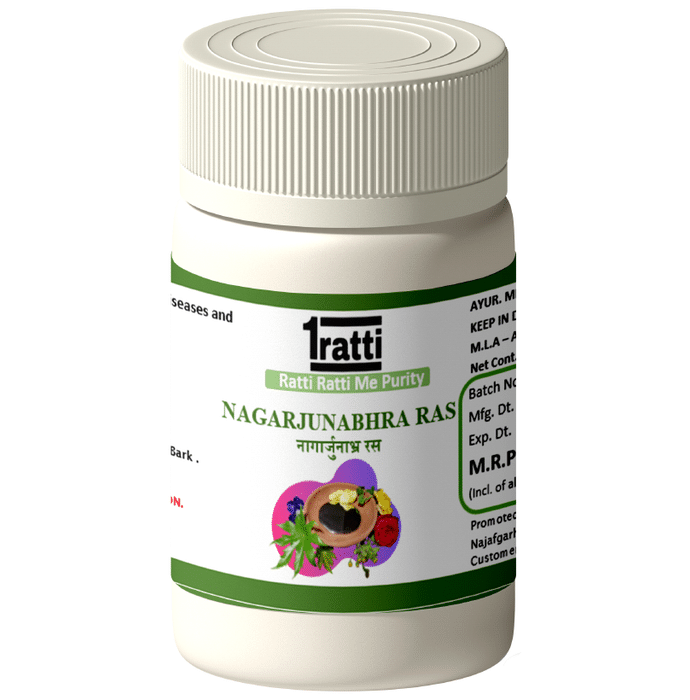 1ratti Nagarjunabhra Ras (60 Each)