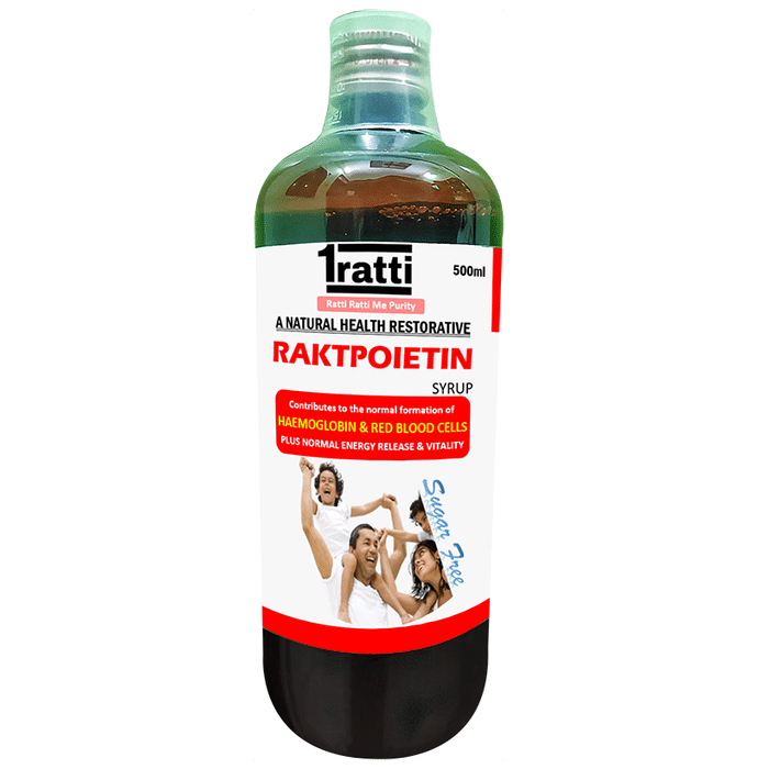 1ratti Raktpoietin Syrup (500ml Each)