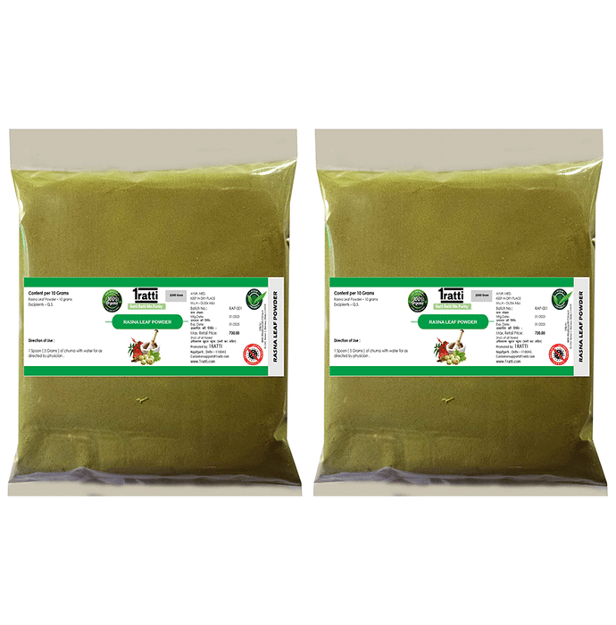 1ratti Rasna Leaf Powder (1000gm Each) Q