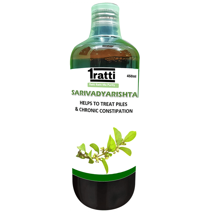 1ratti Sarivadyarishta (450ml Each)