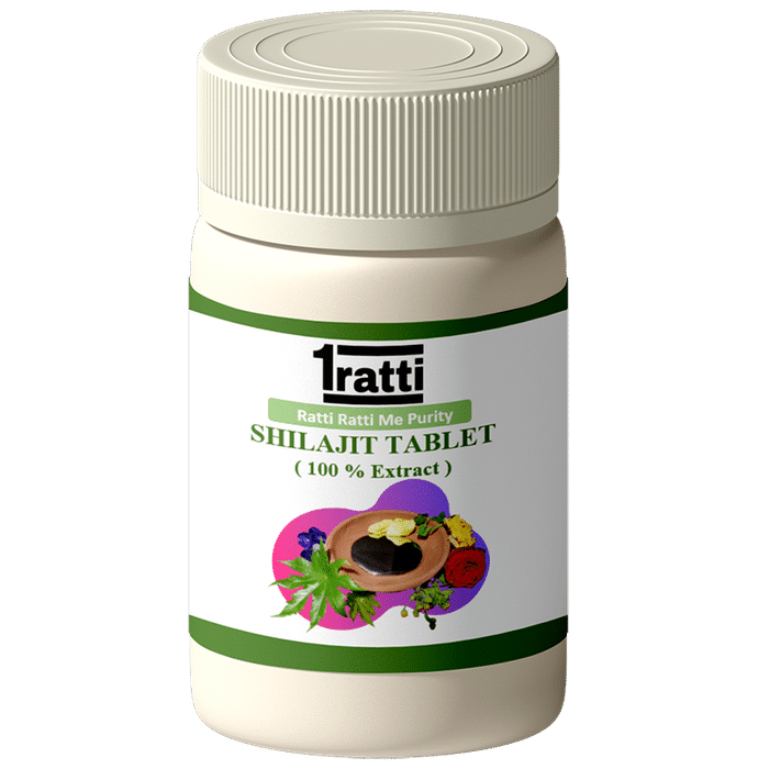 1ratti Shilajit Tablet
