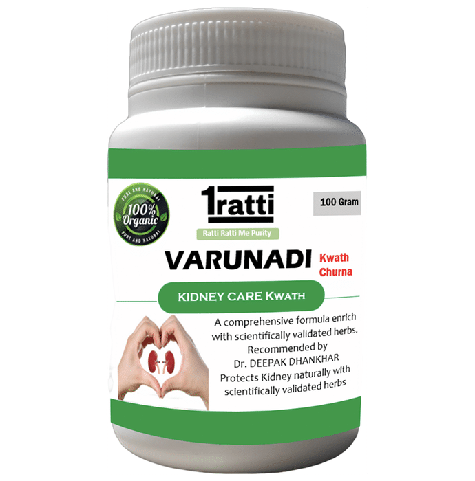 1ratti Varunadi Kwath Churna (100gm Each)