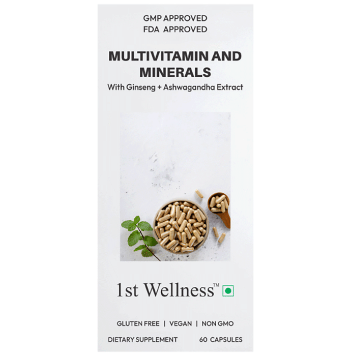 1st Wellness Multivitamin and Minerals Capsule