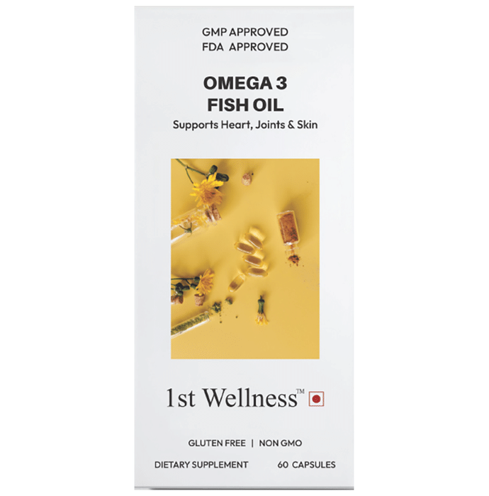 1st Wellness Omega 3 Fish Oil Capsule