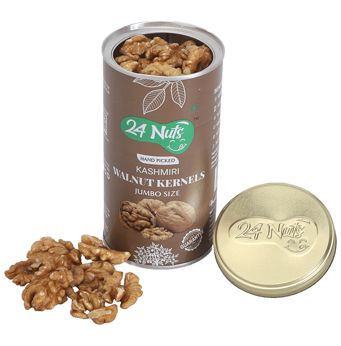 24 Nuts Hand Picked Kashmiri Walnut Kernels