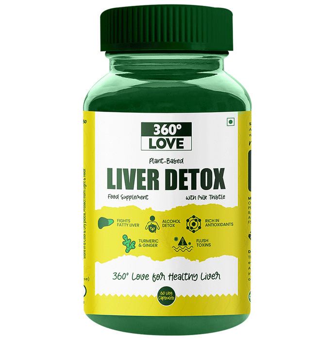 360? Love Liver Detox Veg Capsule