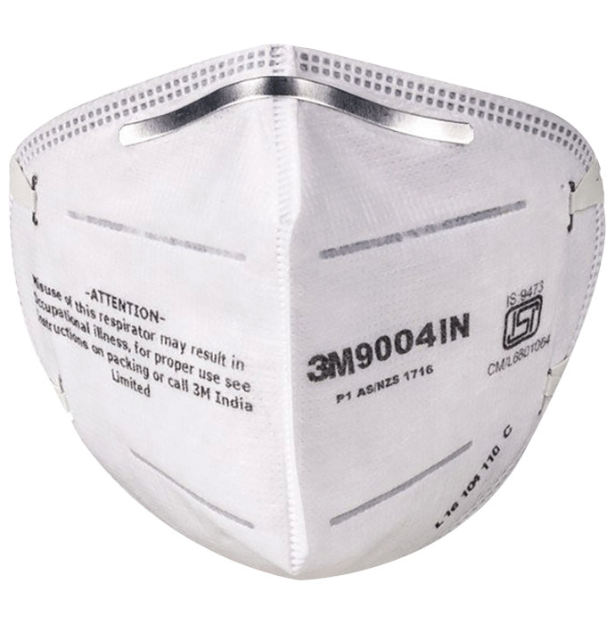 3M 9004IN Dust/Mist Respirator Mask White