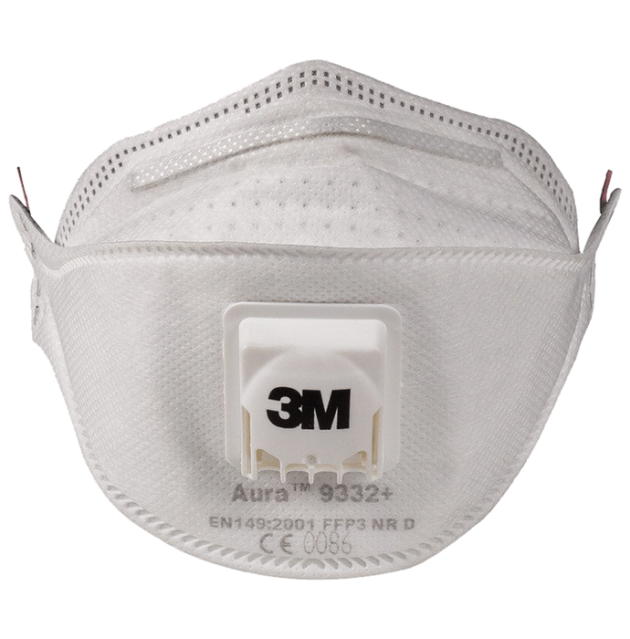 3M 9332+ Aura Disposable Respirator Mask White