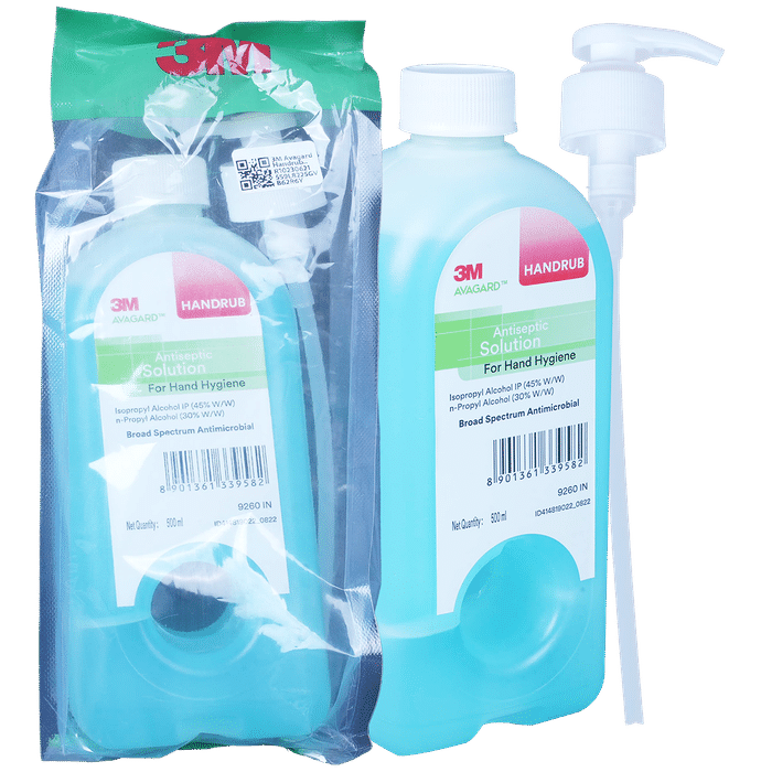 3M Avagard Handrub Hand Sanitizer Antiseptic Solution