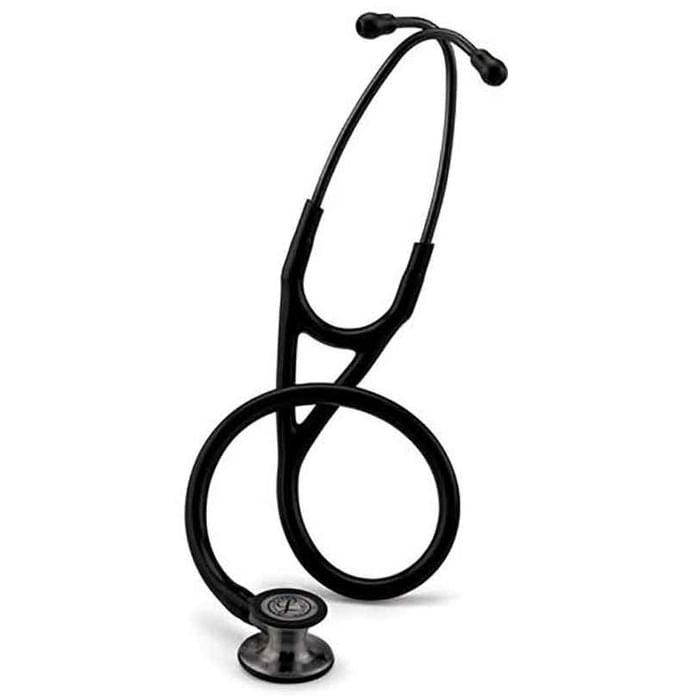 3M Littmann 6162 Cardiology IV Smoke Finish Chestpiece Black Tube Stethoscope 27inch