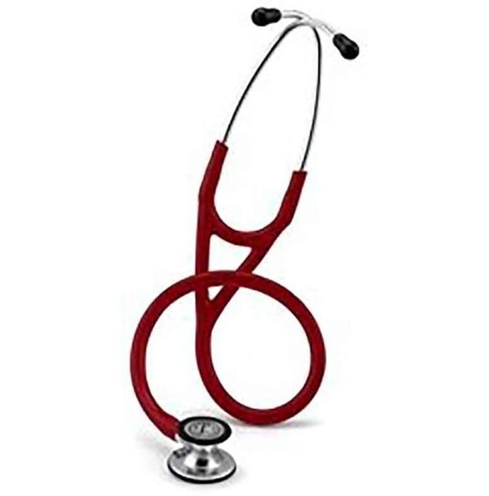 3M Littmann 6170 Cardiology IV Mirror Finish Chestpiece Burgundy Tubing Stethoscope 27inch