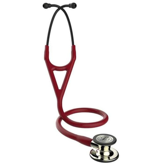 3M Littmann 6176 Cardiology IV Burgundy with Champagne Accents & Champagne Chestpiece Stethoscope 27inch