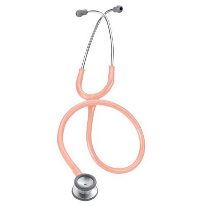 3M Littmann Classic II Pediatric Stethoscope, Peach Tube, 28 inch, 2154