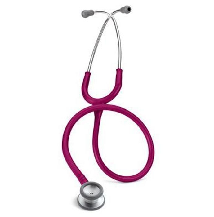3M Littmann Classic II Pediatric Stethoscope, Raspberry Tube, 28 inch, 2122