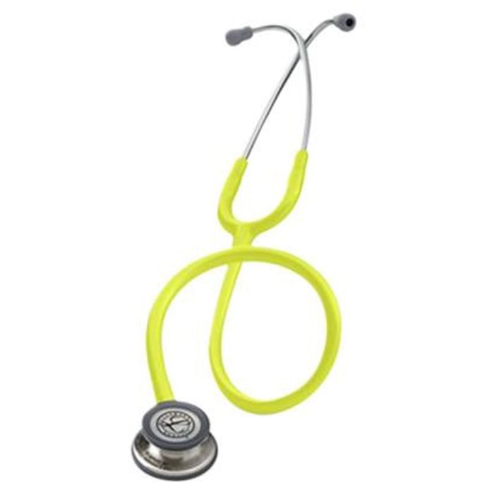 3M Littmann Classic III Stethoscope, Lemon-Lime Tube, 27 inch, 5839