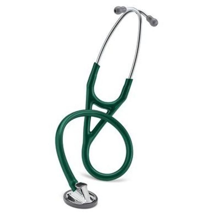 3M Littmann Master Cardiology Stethoscope, Hunter Green Tube, 27 inch, 2165
