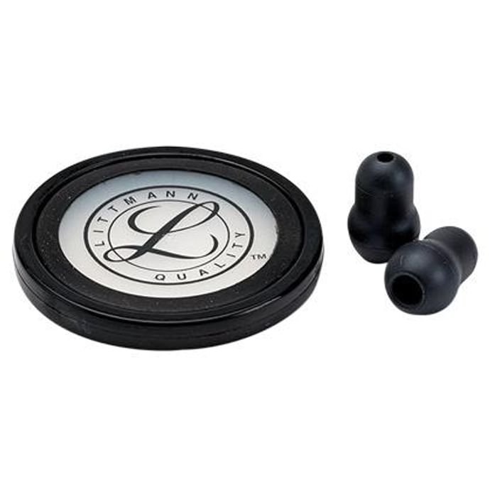 3M Littmann Stethoscope Spare Parts Kit, Master Cardiology , Black, 40011