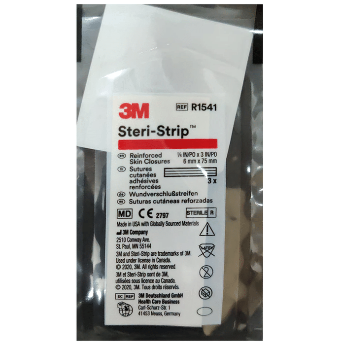 3M Steri-Strip Reinforced Adhesive Skin Closures R1541