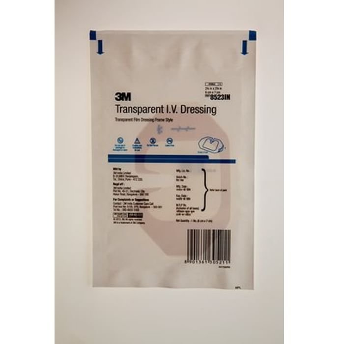 3M Tegaderm 8523IN Transparent IV Dressing