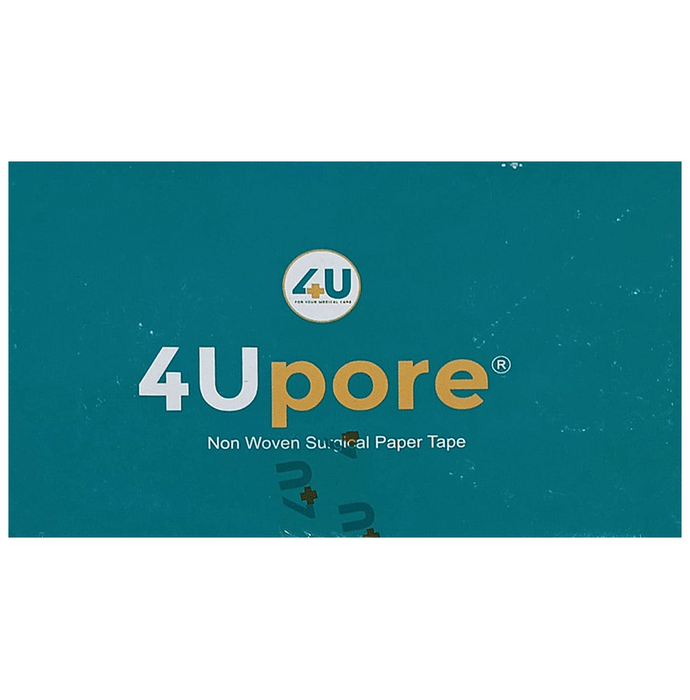 4UPore Non Woven Surgical Paper Tape 1.25cm x 9.1m