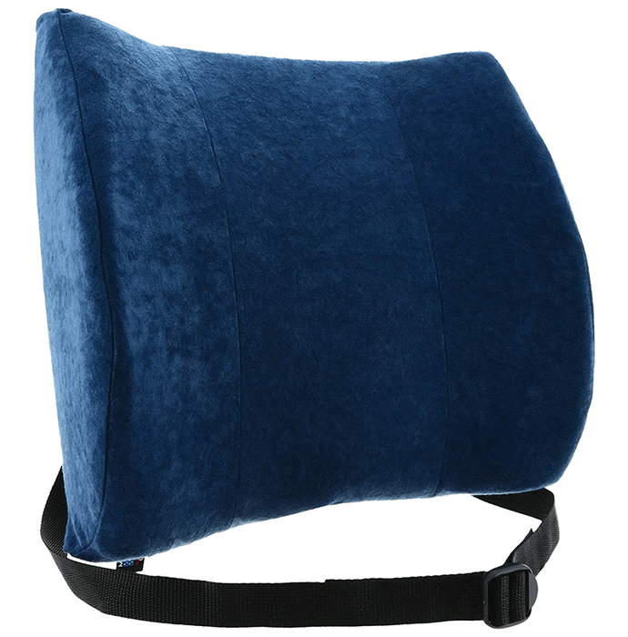 4V1 BKR8 Orthopedic Lumbar Support Pillow Standard Blue