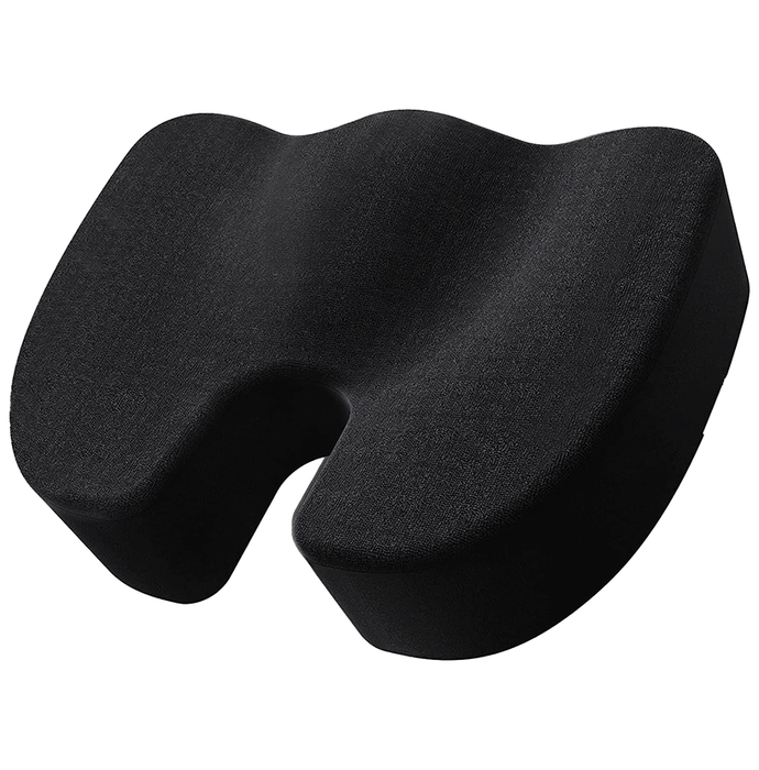 4V1 Cushion CX 2 Coccyx Orthopedic Seat Standard Black