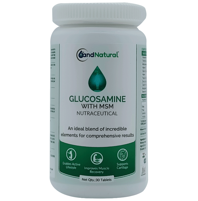 6th and Natural Glucosamine with MSM Tablet