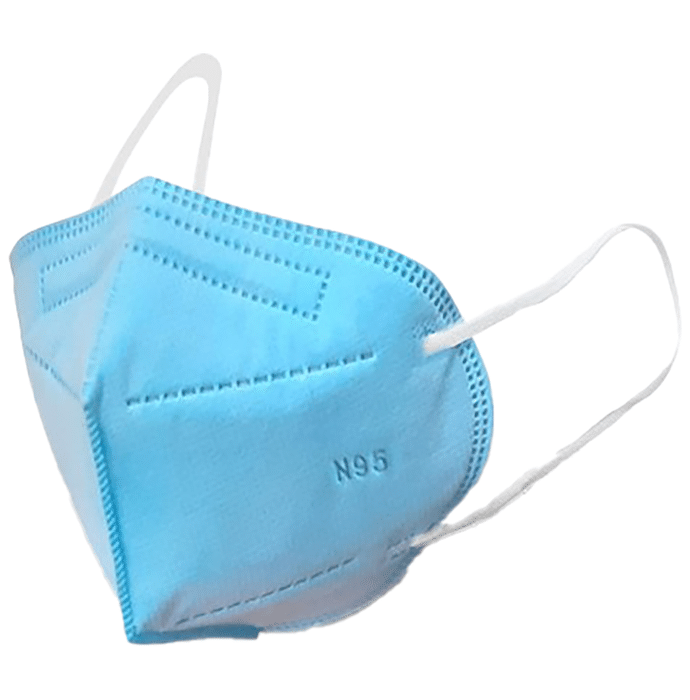 7 Shield 5 Layered N 95 Mask Blue