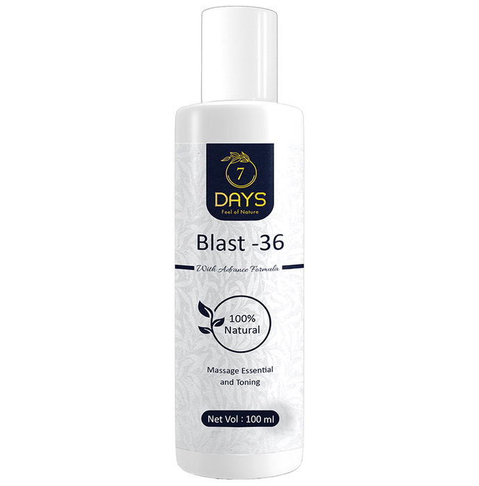 7Days 100% Pure & Natural Blast 36 Ayurvedic Oil