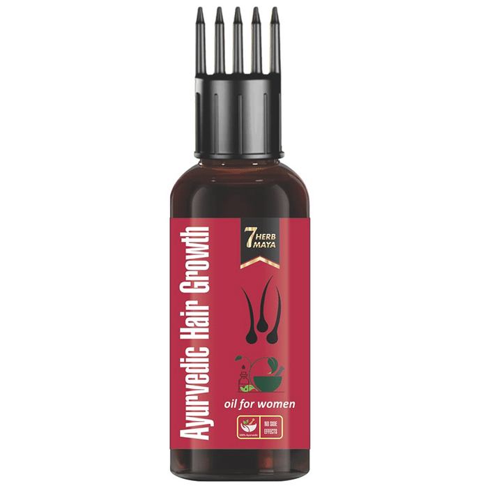 7Herbmaya Ayurvedic Hair Growth Oil for Women