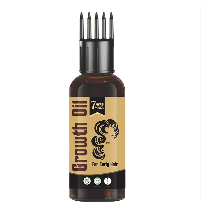 7Herbmaya Growth Oil for Curly Hair