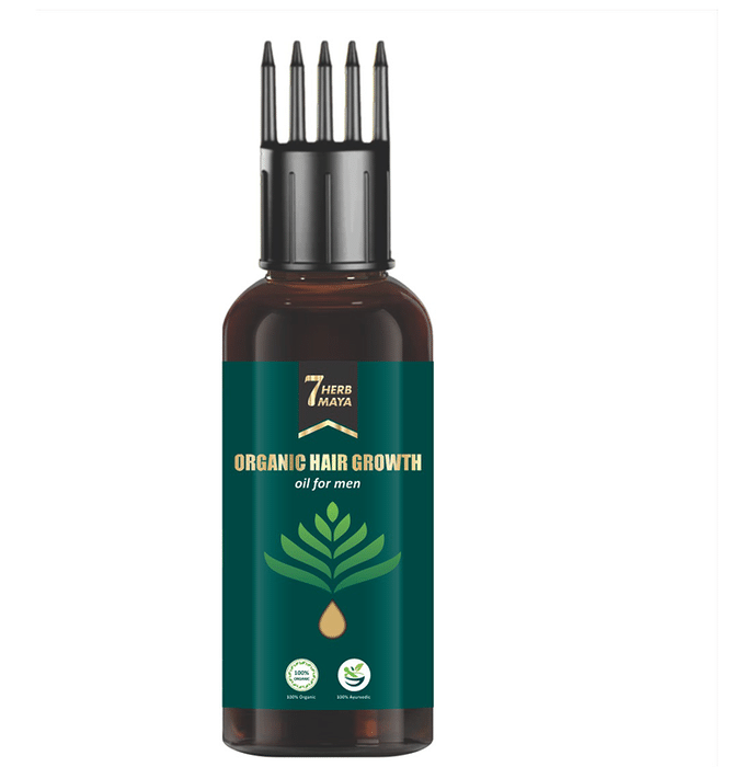7Herbmaya Organic Hair Growth Oil for Men