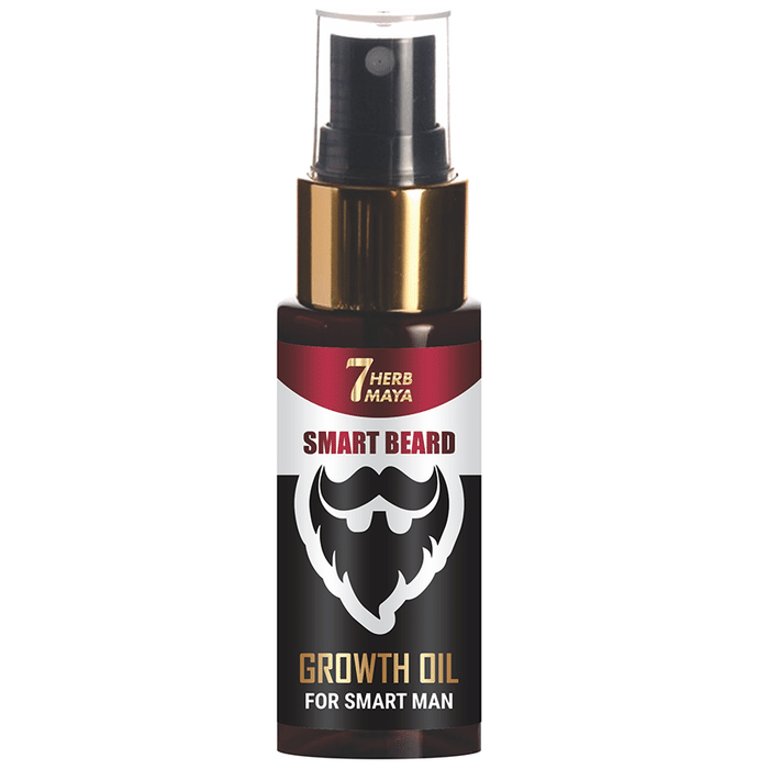 7Herbmaya Smart Beard Growth Oil for Smart Man