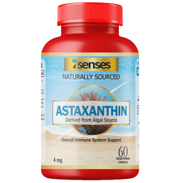 7Senses Astaxanthin 4mg Vegetarian Capsule (60 Each)