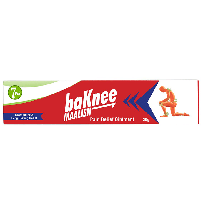 7vik Baknee Maalish Pain Relief Ointment