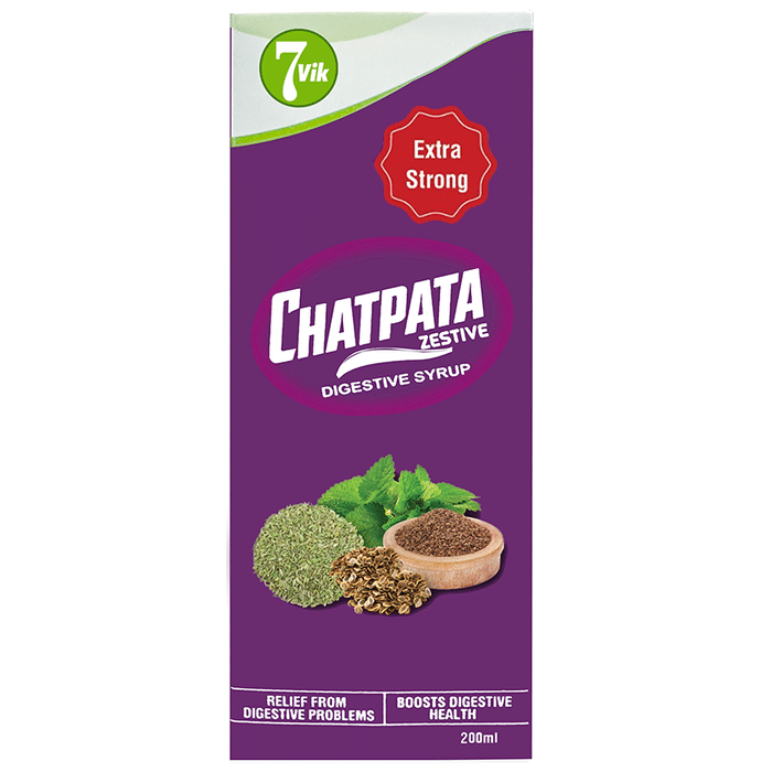 7vik Chatpata Zestive Digestive Syrup