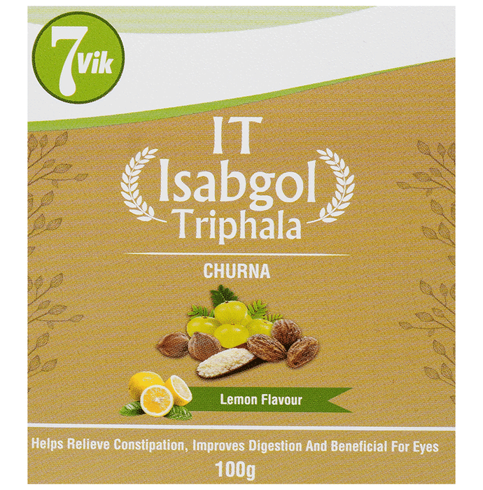 7vik Isabgol Triphala Churna Lemon