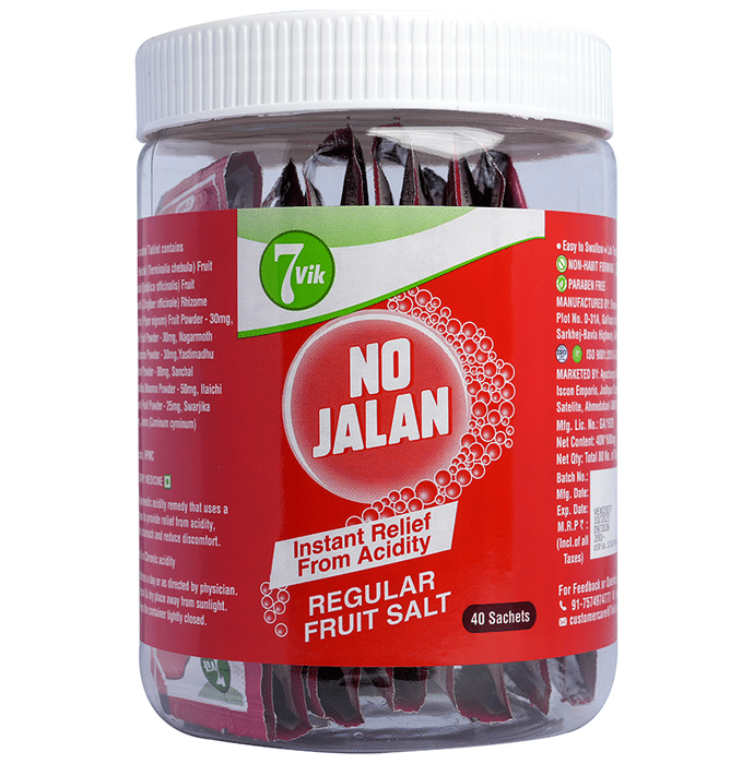7vik NoJalan Instant Relief from Acidity Sachet