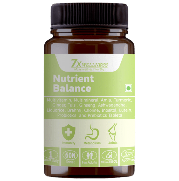 7X Wellness Nutrient Balance Tablet (60 Each) Bottle