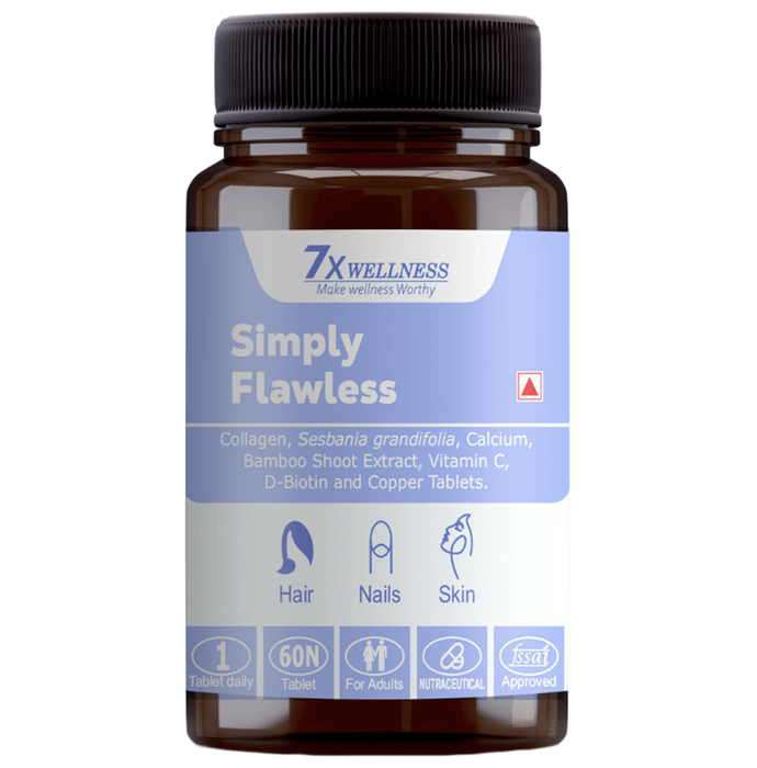 7X Wellness Simply Flawless Tablet (60 Each)