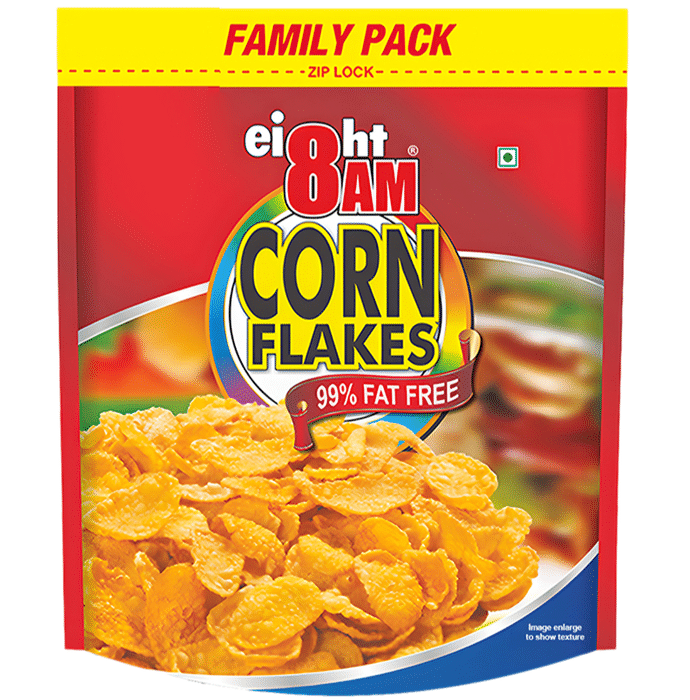 8AM Corn Flakes 99% Fat Free (1kg Each)
