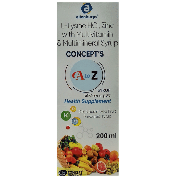 A to Z Syrup Delicious Mixed Fruit