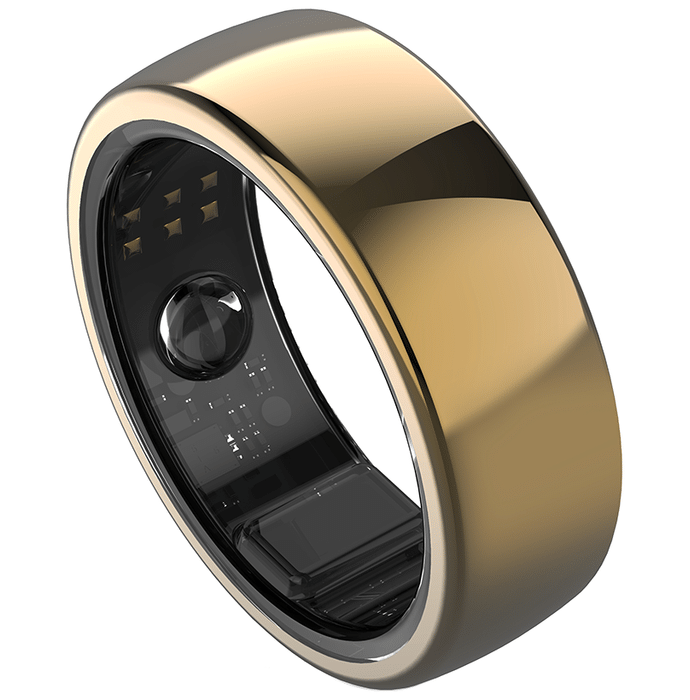 Aabo X1 Titanium Built IP68 Smart Ring Gold 8