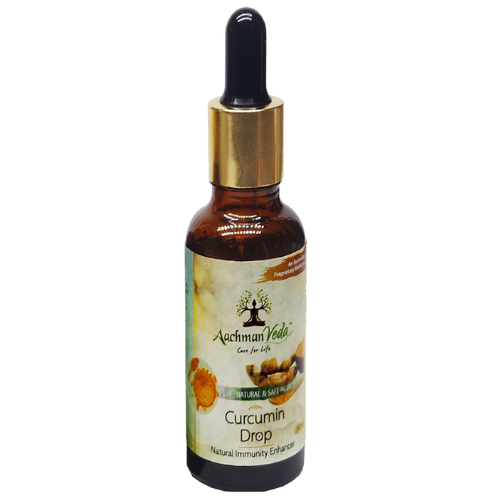 Aachman Veda Curcumin Drop Natural Immunity Enhancer (30ml Each)