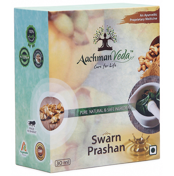 Aachman Veda Swarn Prashan Ayurvedic Immunity Booster for Children