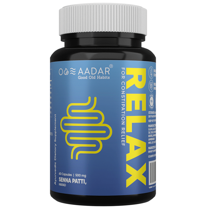 Aadar Re-Lax 500mg Capsule (60 Each)